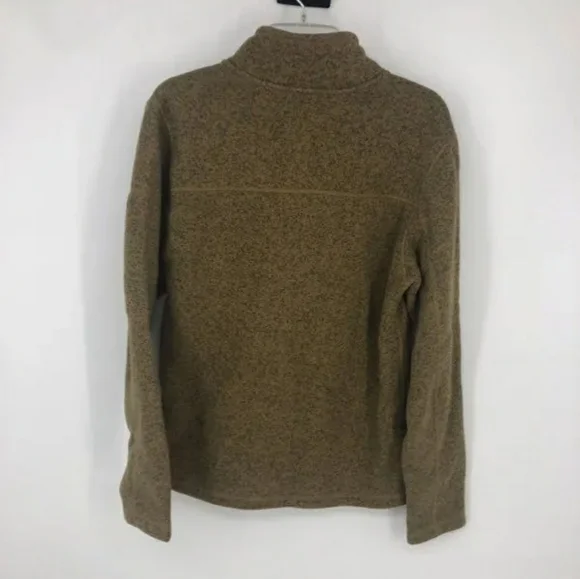 The North Face Olive Green Fleece Sweater - Size Small Men's